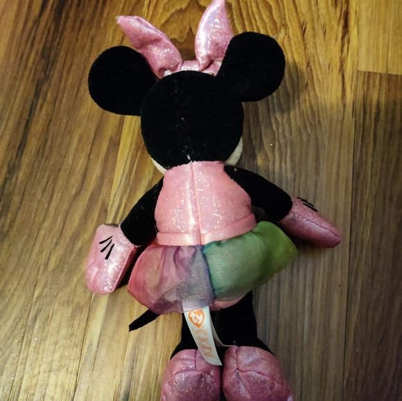 TY Sparkle Minnie Mouse plush - Picture 2 of 3